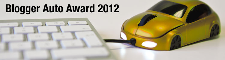 Blogger Auto Award 2012