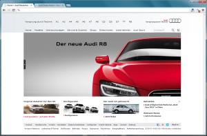 Neues Markenportal von Audi - Blogomotive