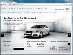 Audi - neues Markenportal - Home