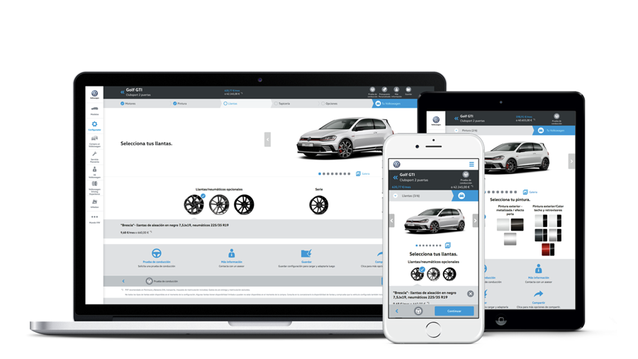 Der Neue VW Konfigurator Im Pilotmarkt Spanien Ist Live Blogomotive 