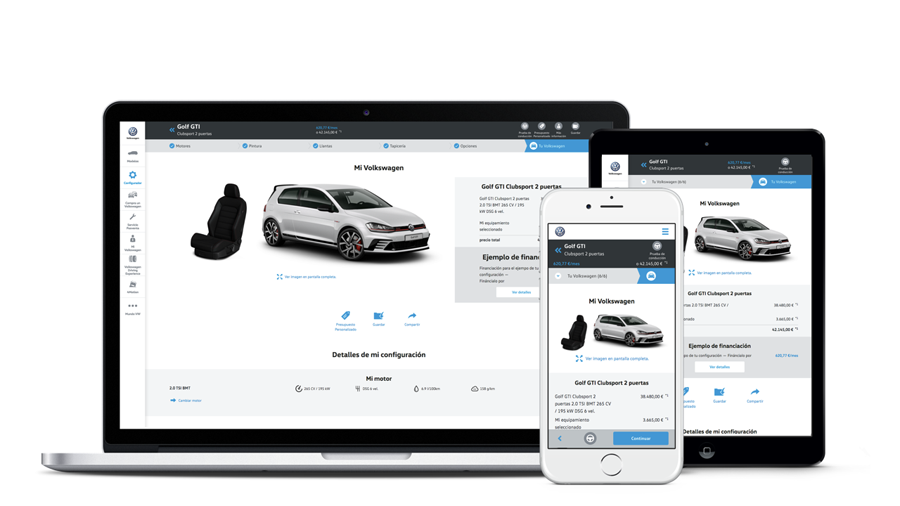 Der Neue VW Konfigurator Im Pilotmarkt Spanien Ist Live Blogomotive 